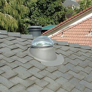 skylight installed on roof